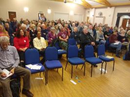 Audience at the meeting